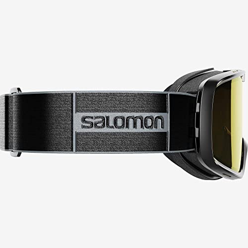 SALOMON Goggles AKSIUM Access Gafas de Sol, Adultos Unisex, Black/Grey (Multicolor), NS