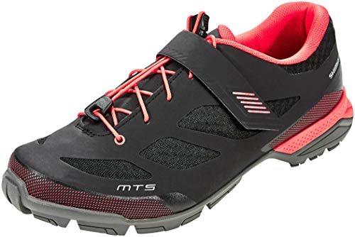 Shimano SH W MTB MT5 T-40, Zapatillas de Ciclismo de Carretera Mujer, Negro (Negro 000), 40 EU