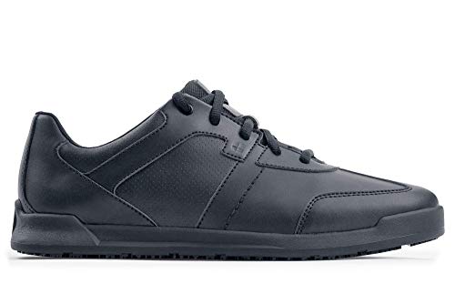 Shoes for Crews 38140-42/8 Freestyle - Zapatillas Antideslizantes para Hombre, Color Negro, Talla 42