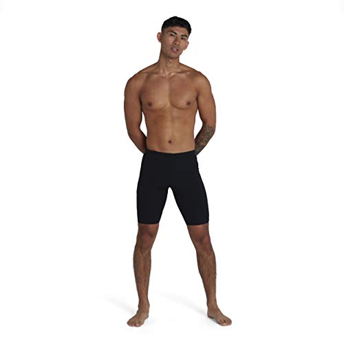 Speedo Boom Logo Splice Jammers, Hombre, Negro (Noir/Gris Oxyde), XXS