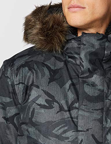 Superdry Everest Bomber Parka, Camuflaje Gris, L para Hombre