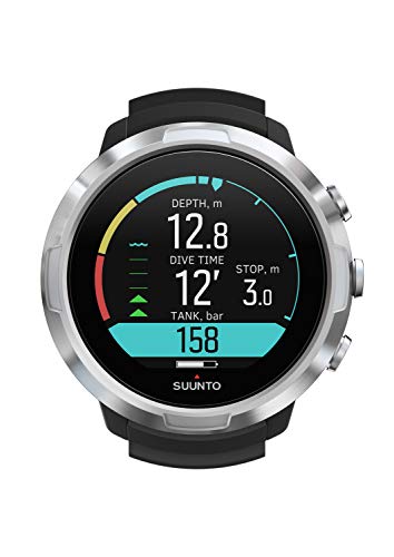 Suunto D5 Ordenador de Buceo, Unisex Adulto, Negro/Plata, Talla única