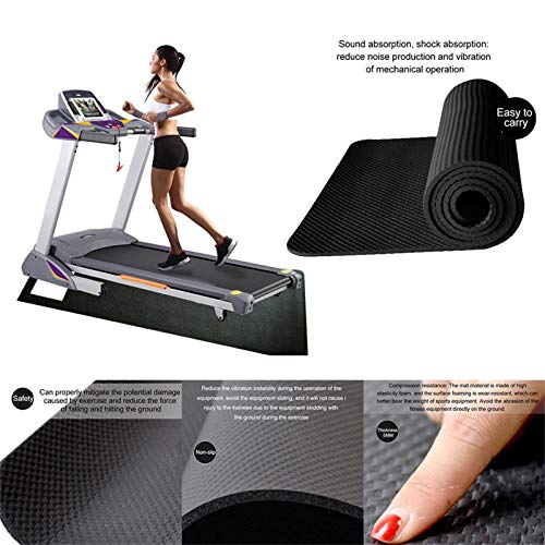 Tapete Para Cinta De Correr, Equipo De Ejercicios Multiusos Y Tapete Para Ejercicios Tapete Protector De Piso Para Bicicleta De Ejercicio Cinta De Correr Equipo De Entrenamiento Para Pisos De Gimnasio