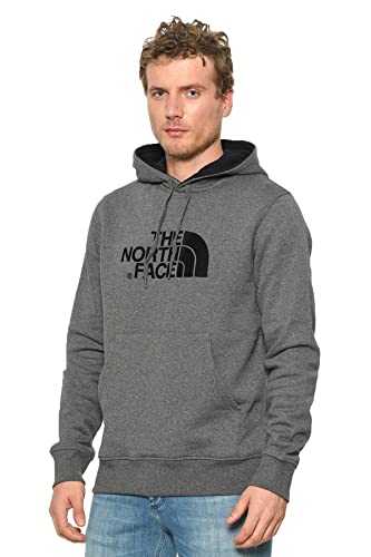 The North Face Drew Peak Sudadera con capucha med grey hthr/black