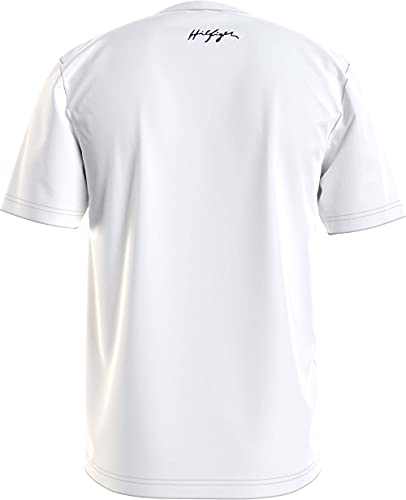 Tommy Hilfiger Crew Neck tee Bikini Top, White, M Men's