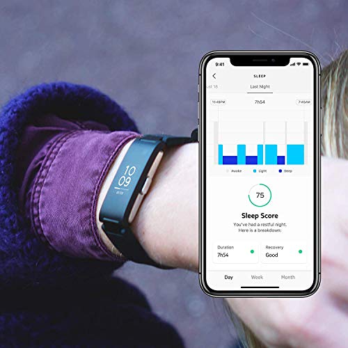 Withings Pulse HR Activity Tracker - Pulsera de Actividad para Adultos, 18 mm, Color Negro