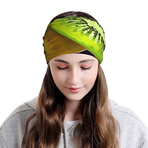 YZHYWJFF Gorro con estampado de kiwi para hombres y mujeres (Unisex) Cottonslouch Hat 11.8 x 11 pulgadas, primavera, otoño e invierno Stretch Infinite Hat, Kiwi, Talla única