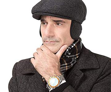 gorros con orejeras hombre