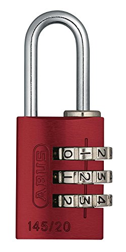 Abus 145/20_ROJO Candado, M