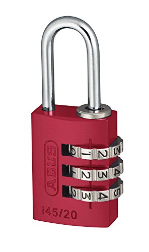 Abus 145/20_ROJO Candado, M