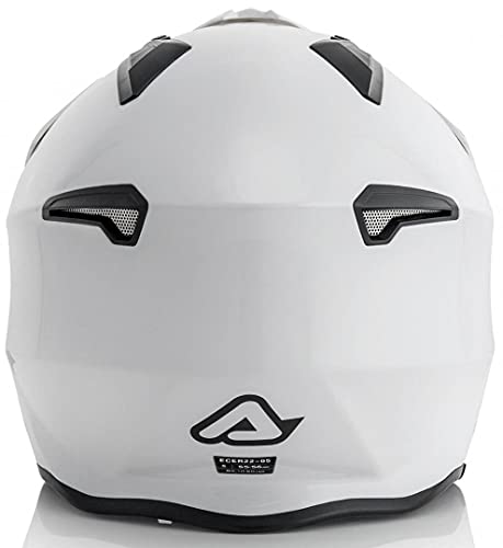 Acerbis - Casco Jet Aria - Color blanco - Talla L