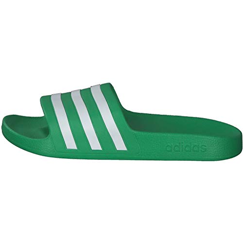 adidas Adilette Aqua Chanclas Unisex Adulto, Verint/Ftwbla/Verint, 43 EU