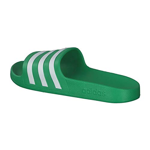 adidas Adilette Aqua Chanclas Unisex Adulto, Verint/Ftwbla/Verint, 43 EU