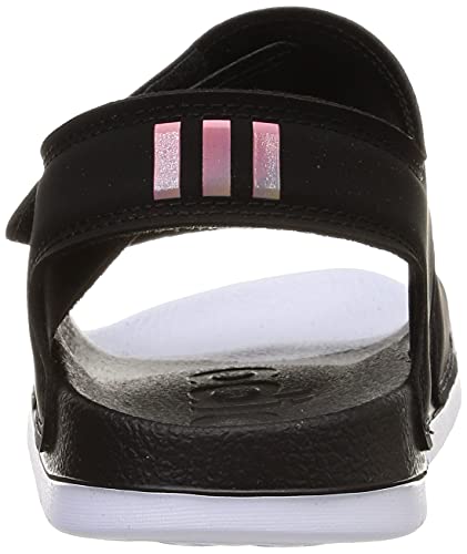 adidas Adilette Sandal, Sandalias Deportivas Mujer, NEGBÁS/IRIDES/FTWBLA, 39 1/3 EU