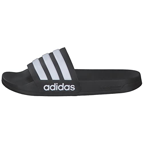 adidas Adilette Shower, Slide Sandal Unisex Adulto, Core Black/Cloud White/Core Black, 39 EU