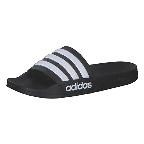 adidas Adilette Shower, Slide Sandal Unisex Adulto, Core Black/Cloud White/Core Black, 39 EU