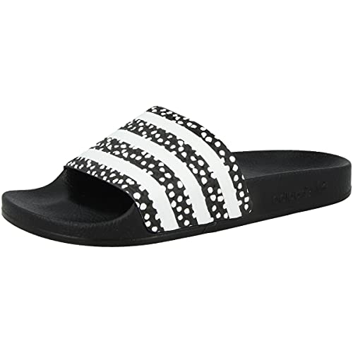 adidas Adilette W, Zapatillas Deportivas Mujer, Core Black Core White Core Black, 37 EU