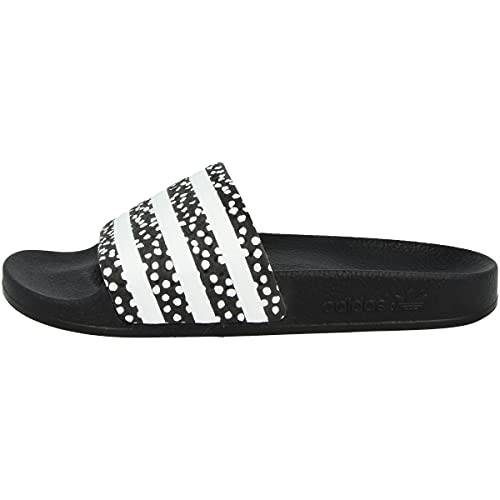 adidas Adilette W, Zapatillas Deportivas Mujer, Core Black Core White Core Black, 37 EU