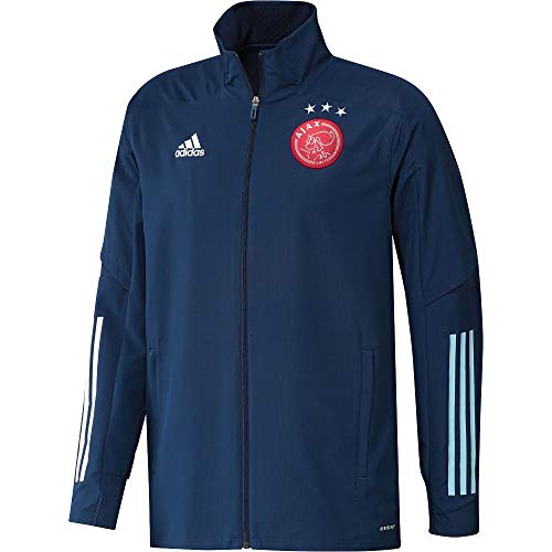 adidas Amsterdam Temporada 2020/21 AJAX PRE JKT Chaqueta presentación, Unisex, Azumis, XXL