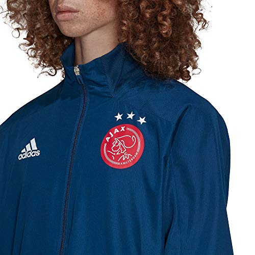 adidas Amsterdam Temporada 2020/21 AJAX PRE JKT Chaqueta presentación, Unisex, Azumis, XXL