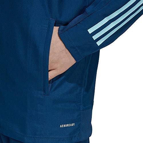 adidas Amsterdam Temporada 2020/21 AJAX PRE JKT Chaqueta presentación, Unisex, Azumis, XXL