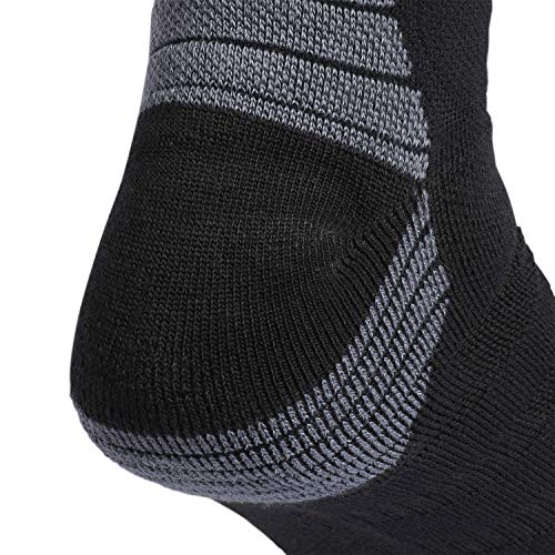 adidas Calcetines unisex Alphaskin con acolchado máximo, Unisex Hombre, Crew Sock-Team, 976224, Negro/Blanco/Onix., Medium