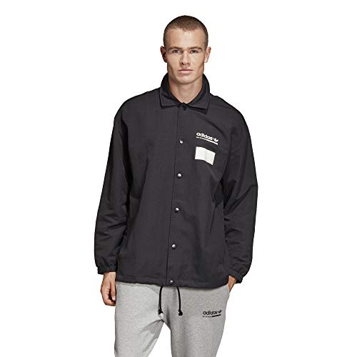 adidas Coach Jkt (GRP) Cortavientos, Hombre, Negro, L