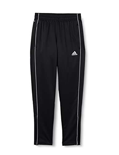 adidas CORE18 TR PNT Y Sport Trousers, Unisex niños, Black/White, 7-8Y