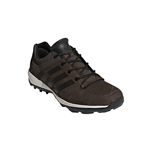 Adidas Daroga Plus Lea, Zapatillas de Senderismo Hombre, Marrón Negro, 47 1/3 EU