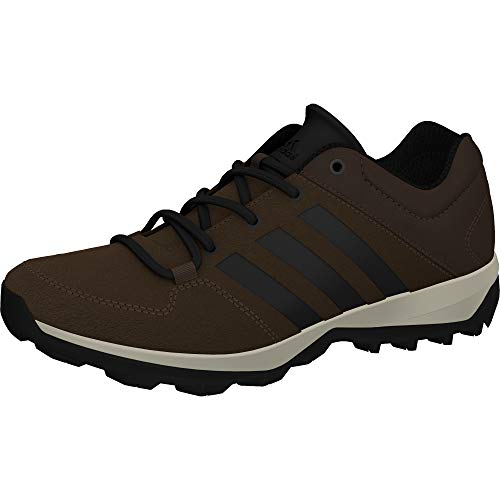 Adidas Daroga Plus Lea, Zapatillas de Senderismo Hombre, Marrón Negro, 47 1/3 EU