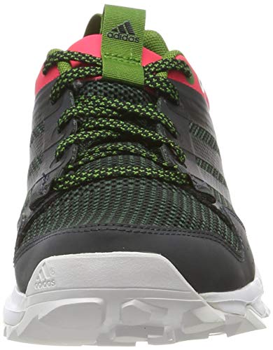 adidas Kanadia 7 TR W, Zapatillas de Running Mujer, Gris/Negro/Rojo (Griosc/Negbas/Rojimp), 36