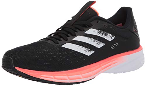 Adidas Men's Sl20 Athletic Shoe, Core Black/FTWR White/Signal Coral, 9 M US