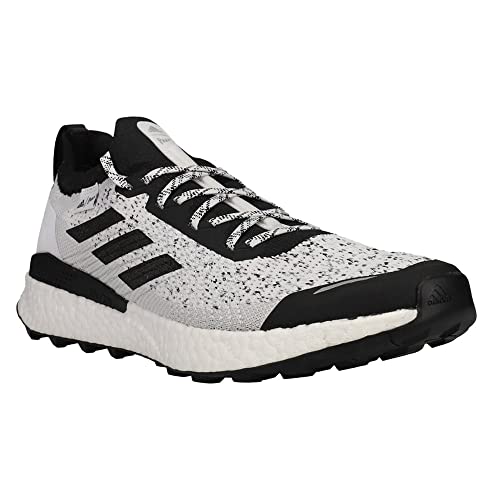 adidas Mens Terrex Two Ultra Parley Ap Running Sneakers Shoes - Black,White - Size 10 M