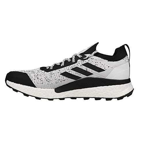 adidas Mens Terrex Two Ultra Parley Ap Running Sneakers Shoes - Black,White - Size 10 M