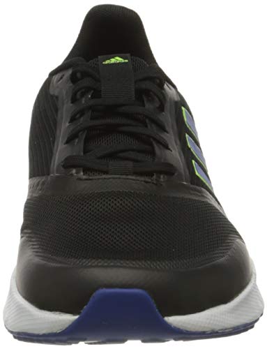 adidas Nova Flow, Zapatillas para Correr Hombre, Core Black Team Royal Blue Signal Green, 43 1/3 EU