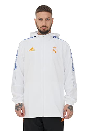 adidas Real PRE JKT Jacket, Mens, Blanco, M