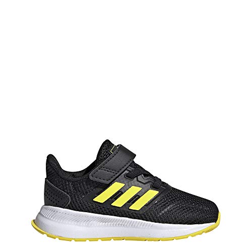 adidas Runfalcon I, Zapatillas, Multicolor (Core Black/Shock Yellow/FTWR White Eg2228), 20 EU