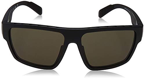 adidas SP0008 Gafas, Matte Black/Green, 61 para Hombre