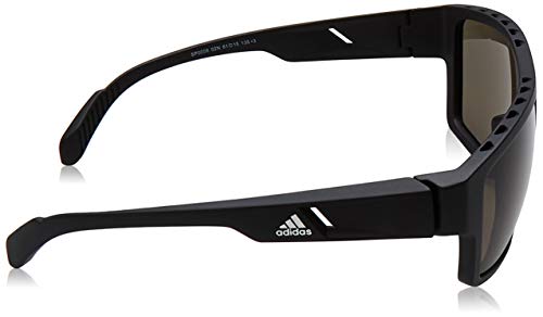 adidas SP0008 Gafas, Matte Black/Green, 61 para Hombre