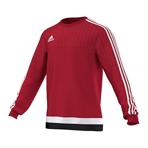 adidas Sweatshirt Tiro 15 Sweat Top - Sudadera de Fitness para Hombre, Color Rojo, Talla S