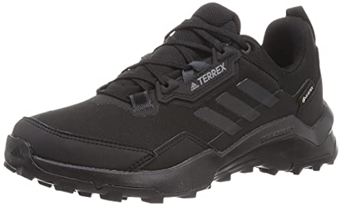 adidas Terrex AX4 GTX, Zapatillas de Senderismo Hombre, Negro Gris, 42 2/3 EU