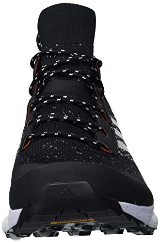 adidas Terrex Free Hiker Parley Botas de senderismo para hombre, Negro/Gris/Azul Espíritu,