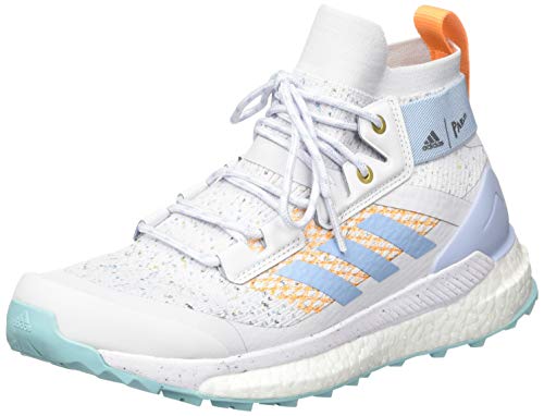 adidas Terrex Free Hiker Parley W, Zapatillas Deportivas Mujer, Dash Grey/Easy Blue/Real Gold S18, 39 1/3 EU