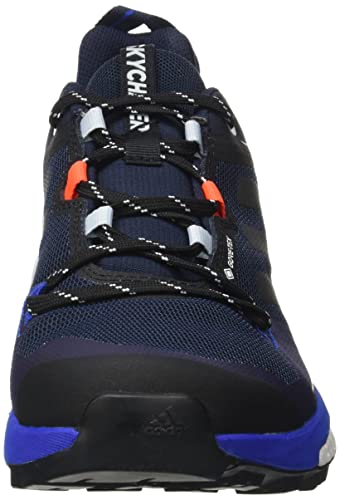 adidas Terrex Skychaser 2 GTX, Zapatillas para Carreras de montaña Hombre, Legend Ink Halo Blue Solar Red, 42 2/3 EU