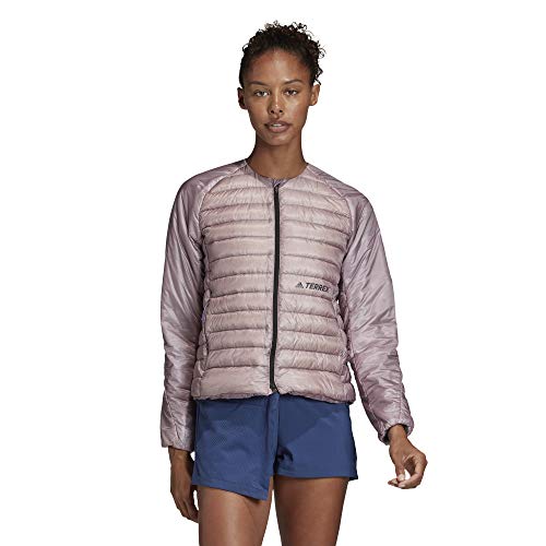 adidas W Hike Bomber J Chaqueta, Mujer, purleg, M