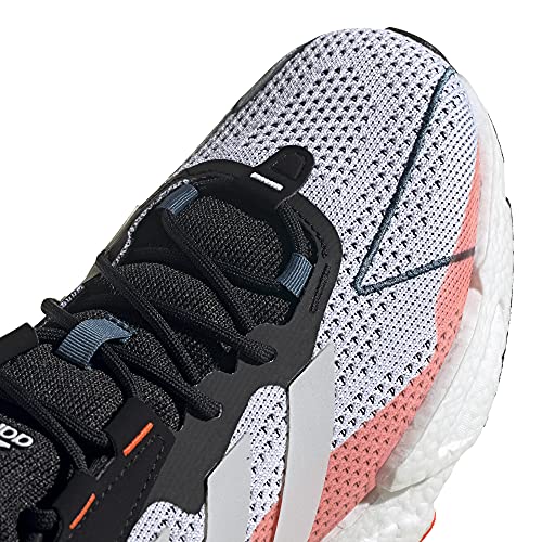 adidas X9000L4 M, Zapatillas de Running Hombre, FTWBLA/NEGBÁS/Rojsol, 43 1/3 EU