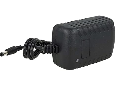 Alimentador universal, transformador 12 V, cargador de pared con enchufe europeo, salida Jack 5,5 mm x 2,1 mm, para cámara CCTV, tira LED, disco duro (12 W 12 V 1 A)