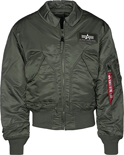 ALPHA INDUSTRIES CWU 45, Gris (Rep.grey 04), S para Hombre