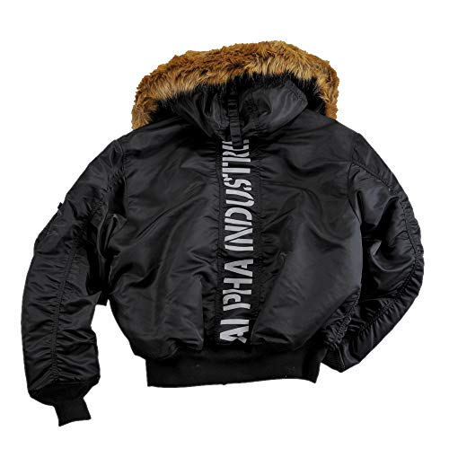 ALPHA INDUSTRIES Hombres Chaquetas/Chaqueta de Invierno 45P Hooded Custom