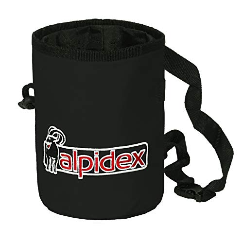 ALPIDEX Bolsa Tiza Chalk Bag + 3 x Bola Tiza 60 g Chalk Ball